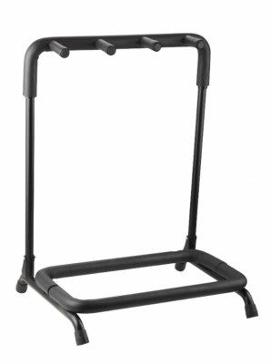 Стойка для 3-х гитар DEKKO JR-383 (883) с держателем грифа, пенные подушки в местах соприкосновения