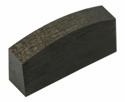 Порожек верхний для виолончели 3/4 заготовка крашенное твёрдое дерево