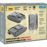 Сборная модель ZVEZDA Немецкое штурмовое орудие StuG IV, 1/100