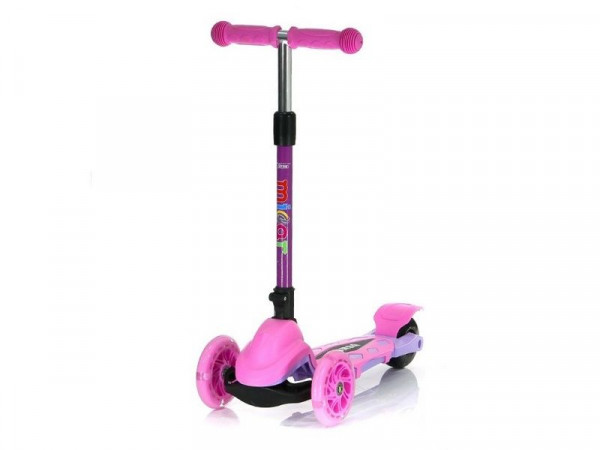 Самокат трехколесный Zumba  (розовый)