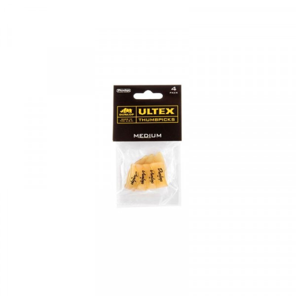 DUNLOP 9072P Ultex® Thumbpicks Medium упаковка медиаторов - когтей (4шт.)