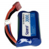 Аккумулятор Li-Ion Spard 3000mAh, 7,4V, 10C, T-plug для Remo Hobby 1/16, Himoto 1/18
