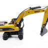 Металлический экскаватор с ковшом HUI NA TOYS 1/50