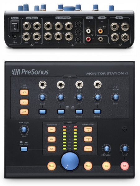 Контроллер PreSonus Monitor Station V2 настольный Контроллер PreSonus Monitor Station V2 настольный
