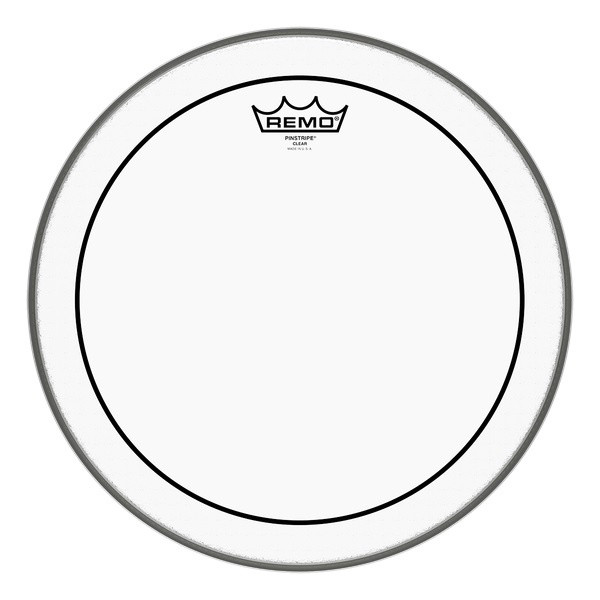 REMO PS-1324-00 Bass Pinstripe Clear 24'' пластик