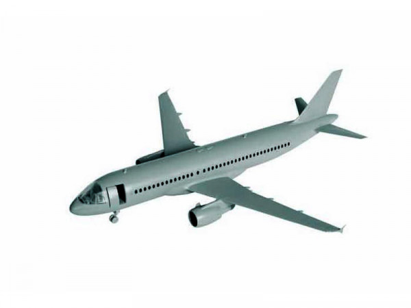 Сборная модель ZVEZDA Гражданский авиалайнер Аэробус А-320, 1/144