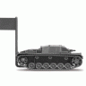 Сборная модель ZVEZDA Немецкое штурмовое орудие Stug-III Ausf.B, 1/100
