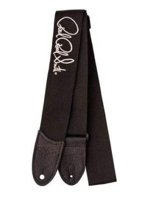 Ремень для гитары PRS Poly Strap, Signature Silver, Black