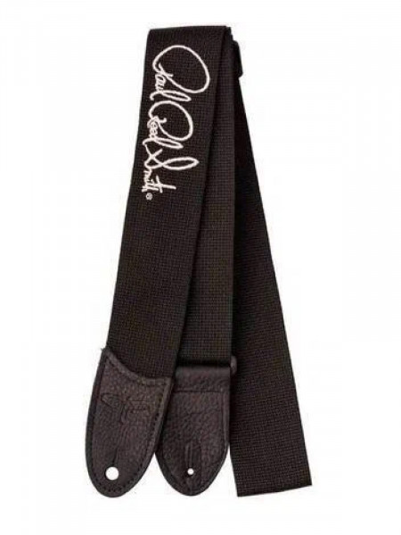 Ремень для гитары PRS Poly Strap, Signature Silver, Black