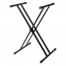 Стойка клавишная JamStands JS-502D крестообразная усиленная