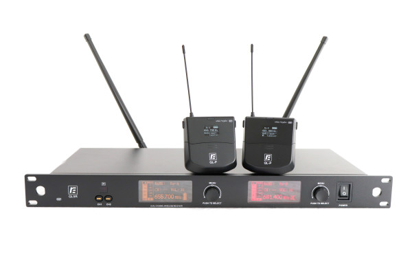 Радиосистема RFIntell QL5R/QL-P-B 720,500-754,000 МГц, двухканальная