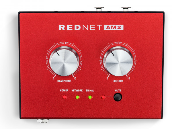 FOCUSRITE RedNet AM2 мониторный стерео модуль для аудио сети Dante