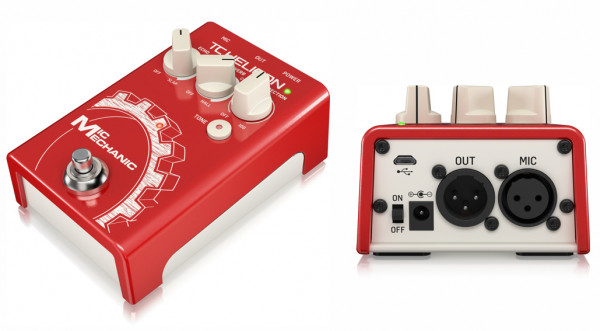 Педаль эффектов TC Helicon MIC MECHANIC 2 реверберация