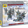Сборные солдатики ZVEZDA Немецкая пехота 1939-1942гг (зима), 1/72