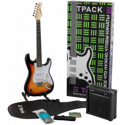 Электрогитара в наборе TERRIS TPACK-TST-045 SB