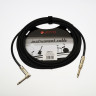JOYO CM-12 Cable Orange инструментальный кабель, 4,5 м, TS-угловой TS 6,3 мм