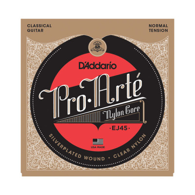 D'Addario EJ45 Набор 6 струн для гитары классик