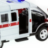 Машина "АВТОПАНОРАМА" инерц. "ГАЗель" (скорая) 1/50, в/к 14,5*8*5,5 см