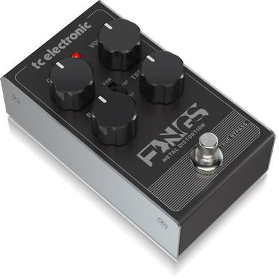 Гитарная педаль эффекта дисторшн TC ELECTRONIC FANGS METAL DISTORTION