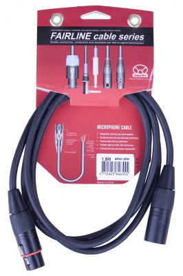Балансный микрофонный кабель Superlux SFM1.5FM, XLR3F-XLR3M