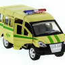 Машина "АВТОПАНОРАМА" инерц. "ГАЗель"(инкасация) 1/50, в/к 14,5*8*5,5 см