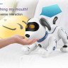 Радиоуправляемая робот-собака LENENG TOYS K16 звук, свет, танцы, сенсор
