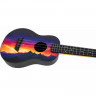 Укулеле-концерт Travel FLIGHT TUC-EE SUNSET подписная - Elise Ecklund, пластик с чехлом