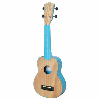 Укулеле-сопрано MARTIN ROMAS MRP-ASHTREE BL ABS-пластик, отделка - матовая синего цвета