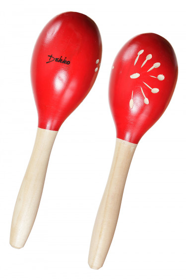 Маракасы DEKKO M233 RD тип шейкер авторские 2 шт