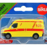 Микроавтобус Siku 0808RUS Реанимация, 8 см, желтый