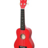 Укулеле-сопрано TUTTI JR-110 красного цвета