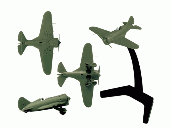 Сборная модель ZVEZDA Советский истребитель И-16, 1/144