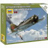 Сборная модель ZVEZDA Советский истребитель И-16, 1/144