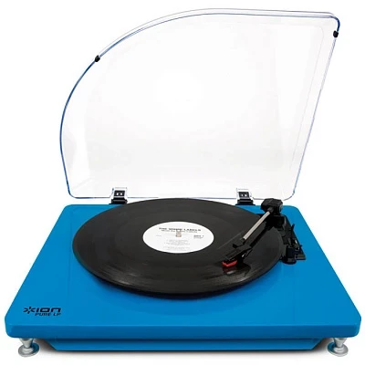 Виниловый прогрыватель ION AUDIO PURE LP BLUE