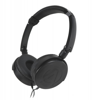 Наушники AuraSonics FINE F202BK проводные складные закрытые