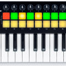 NOVATION LaunchKey Mini MK2 контроллер, 25 клавиш, 16 полноцветных пэдов