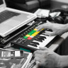 NOVATION LaunchKey Mini MK2 контроллер, 25 клавиш, 16 полноцветных пэдов