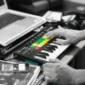 NOVATION LaunchKey Mini MK2 контроллер, 25 клавиш, 16 полноцветных пэдов