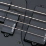 SCHECTER STILETTO STEALTH-4 SBK L/H бас-гитара
