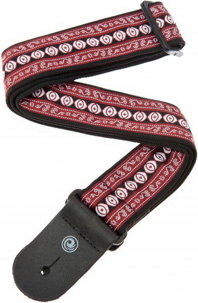 Ремень для гитары Planet Waves PW50A13 Henna ткань красный