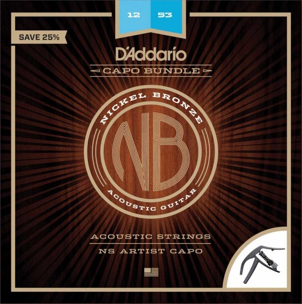 D'Addario NB1253 -CP10 струны для акустической гитары
