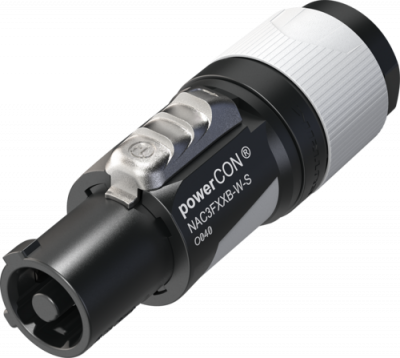 Кабельный разъем Neutrik NAC3FXXB-W-S PowerCon