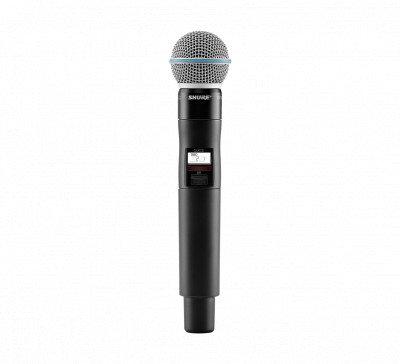 Ручной передатчик SHURE QLXD2/B58 G51 суперкардиоидный