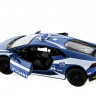 Машина Kinsmart Lamborghini Huracan (Police) инерция (1/12шт.) 1:36 б/к