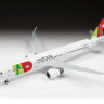 Сборная модель ZVEZDA Пассажирский авиалайнер Аэробус А321neo, 1/144