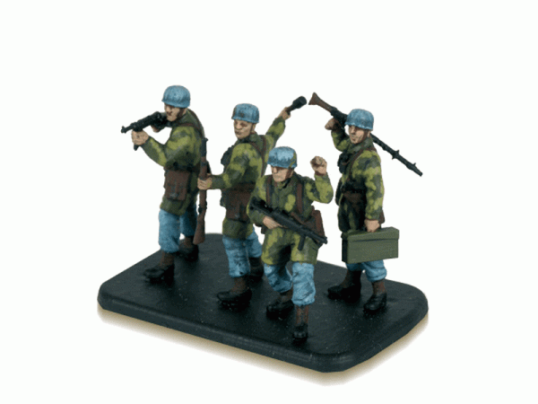 Сборные солдатики ZVEZDA Немецкие парашютисты, 1/72
