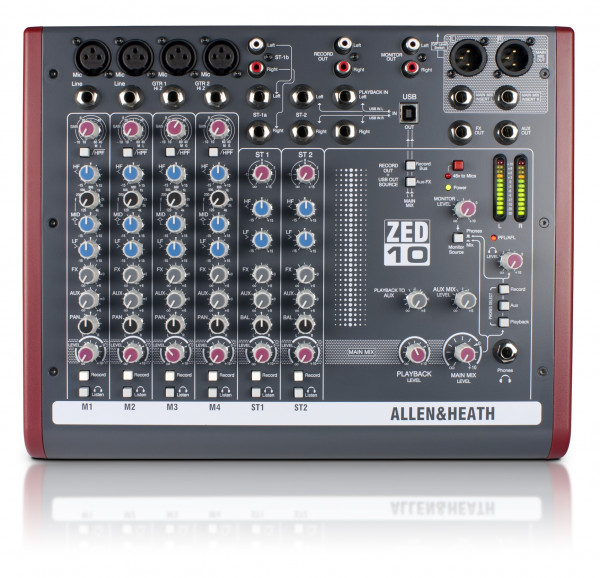 МИКШЕРНЫЙ ПУЛЬТ ALLEN&HEATH ZED10