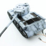 Р/У танк Taigen 1/16 ИС-2 модель 1944, СССР, зимний, (для ИК танк. боя) 2.4G, деревянная коробка