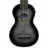 HAMANO U-35BK Black Sparkle укулеле-сопрано