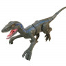Радиоуправляемый динозавр SUNMIR Велоцираптор (синий), звук, свет